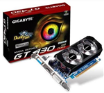 GIGABYTE™ 2GB DDR3 - nVIDIA Geforce GT 430 GPU (GV N430-2GI) - PCI-E 2.0 - 128bit 