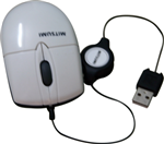 Mouse Mitsumi dây rút quang trắng sứ